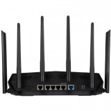 Router Gaming Wireless ASUS TUF Gaming-AX6000, AX6000, Dual-Band, Quad-Core 2.0GHz CPU, 256MB/512MB Flash/RAM, 2.5G dual-port, AiProtection Pro, Adapt