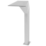 Cumpara ieftin Fantana de piscina, argintiu, 50 x 30 x 90 cm, otel inoxidabil