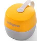 BabyOno Dummy Case cutie pentru suzetă 0m+ Yellow 1 buc