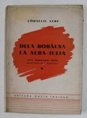 DELA BOBALNA LA ALBA IULIA , LUPTA TRANSILVANIEI PENTRU DREPTATE SI LIBERTATE de CORNELIU ALBU