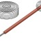 Cablu Siliconat Roșu 1x2,5mm&sup2; 300V 500V