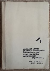 Analiza unor exemple valoroase romanesti din arhitectura industriei usoare 1967