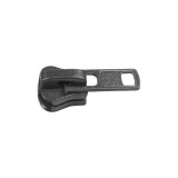 Cursor metalic pentru fermoar injectat, 5 mm, Gri