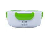 Cutie alimentara electrica pentru incalzirea pranzului, verde, Adler AD4474g