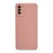 Husa compatibila cu samsung galaxy s21, matte efect, camera ultra safe, htpmag, roz pal