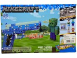 Pistol minecraft albastru jucarie creativa metal NO.125-3