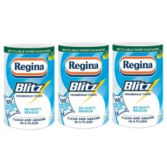 Set 3 Role Prosoape Hartie Geamuri fara Urme Regina Blitz 3xDNC26728 foto