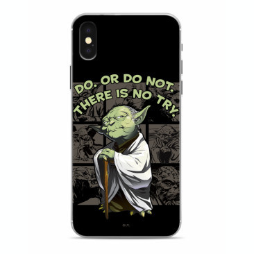 HUSA CAPAC TPU, YODA 007, APPLE IPHONE XR CU LICENTA, NEGRU BLISTER foto