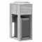 vidaXL Suport turn computer cu sertar gri Sonoma 30x44x74 cm 858736