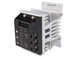 Releu Semiconductor 50A 3-fazat 24-240VAC pe Panou