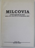 MILCOVIA , REVISTA REGIONALA DE STUDII , SERIA III , AN III , NR.4-5 , DECEMBRIE , 2007