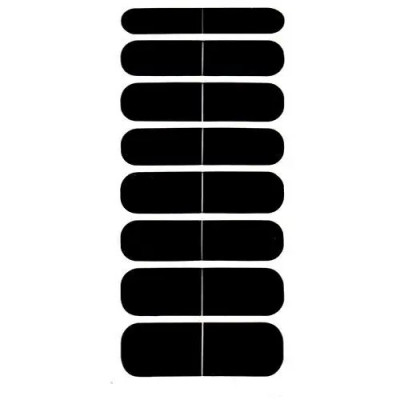 Decora&amp;Aring;&amp;pound;iuni unghii - stickere, negre foto