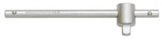 Levier pentru strangere satinat, forma &quot;T&quot; 1/2&quot; x 300mm CR-V, Topmaster 330155