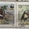 (B ) Timbre serii Straine tema Animale Bulgaria