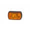 Lampa laterala gabarit dreptunghiulara 7,1x4,2 cm LED, galben
