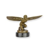 Icar-statueta din bronz cu un soclu din marmura BJ-95