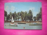 HOPCT 22190 CAMPINGUL SOLLO- BALATONBOGLAR IN 1971--STAMPILA / TIMBRU -UNGARIA -CIRCULATA