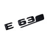Emblema E 63_S Negru, pentru spate portbagaj Mercedes, Mercedes-benz
