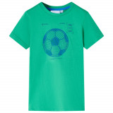 Tricou pentru copii, verde, 104