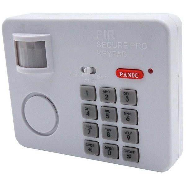 Alarma wireless YL-107, cu senzor de miscare si cod de blocare-deblocare
