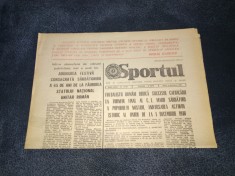 ZIARUL SPORTUL 2 DECEMBRIE 1983 ROMANIA CEHOSLOVACIA