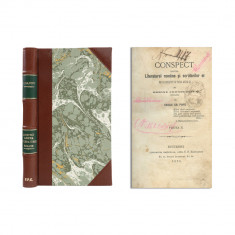 Vasile Gr. Popu, Conspect asupra literaturii române și literaților ei, volumul II, 1876