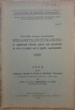 Cercetari asupra persistentei hexametilentetraminei in organismul cainelui/ 1936, Alta editura