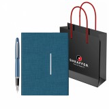 Stilou Sheaffer VFM albastru cu notes A5