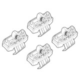 Kit montaj bare plafon C203 pentru Kia Optima 2016-2019 Quadra Silenzio