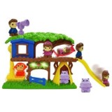 Casa in Copac din Jungla cu Efecte Sonore si Lumina, Multicolor, Plastic, 3+, CMCLASS