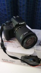 Camera aparat foto Canon EOS 100D kit fullbox foto