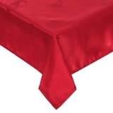 Fata de Masa Decorativa Gnome Jacquard Bordo Poliester 180x140cm CMCLASS