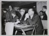 DELEGATI STRAINI LA CONGRESUL AL VIII - LEA AL P.C.I. , FOTOGRAFIE DE PRESA , ROMA , 1956