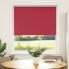 VidaXL Jaluzea cu role opace Roșu 115x175 cm Lățime material 110,7 cm 4011807