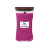 WoodWick Wild Berry Beets - Lumanare parfumata cu fitil din lemn, 609,5 g
