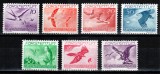 Liechtenstein 1939, Mi #173-179**, fauna, pasari, MNH, cota 55,- &euro;!