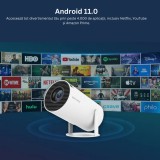 Videoproiector Portabil, Ultra HD 4K, 200ANSI, 6000 lumeni, Rezolutie 1980x1080p