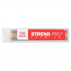 Mina de rezerva pentru creion tamplar, mecanic, HB, set 6 buc, 120 mm, Strend Pro foto
