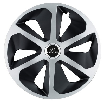 Set 4 capace roti Roco Gri-Negru R17 pentru gama auto Lexus foto