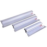 Set 3 gletiere profesionale, aluminiu, lama inox, 40, 60, 80 cm, Ergoplane