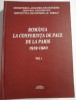 Romania la conferinta de pace de la Paris 1919-1920 Vol. 1 Documente Diplomatice - D. Preda, I. Chiper, A. Ghisa