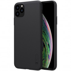 Husa Plastic Nillkin Super Frosted pentru Apple iPhone 11 Pro, Neagra