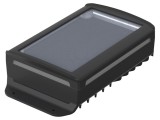 Carcasă desktop BOPLA BoVersa neagră 120x216x55 mm IP66/IP68