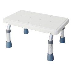 Scaun antiderapant tip treapta, baie, dus, aluminiu, reglabil inaltime, Teox? foto