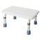 Scaun antiderapant tip treapta, baie, dus, aluminiu, reglabil inaltime, Teox?