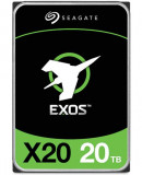 Cumpara ieftin HDD Seagate Exos X20 ST20000NM007D, 20TB, 256MB, SATA 6Gb/s, 7200 RPM, 3.5inch
