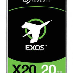 HDD Seagate Exos X20 ST20000NM007D, 20TB, 256MB, SATA 6Gb/s, 7200 RPM, 3.5inch