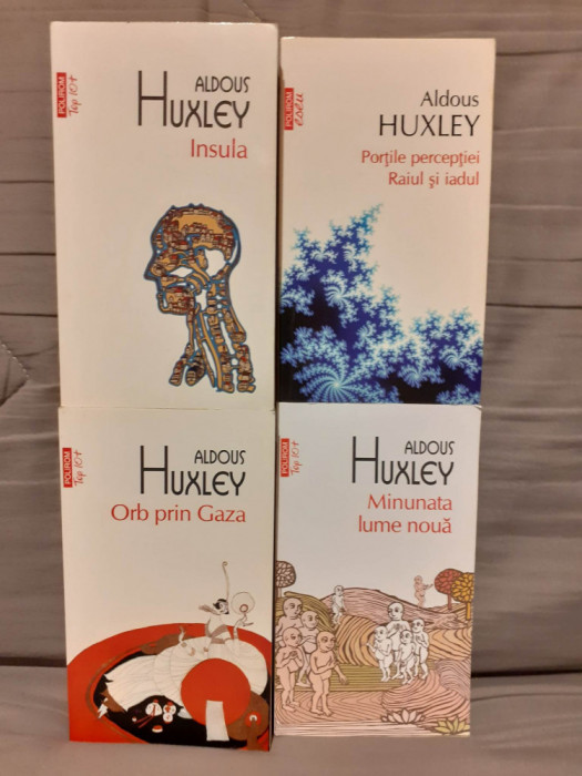 ORB PRIN GAZA/MINUNATA LUME NOUA/INSULA/RAIUL SI IADUL-ALDOUS HUXLEY (4 VOL)