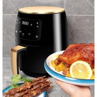 Friteuza fara Ulei cu aer cald, 2400 W, Functie de Coacere, 6l, LCD foto