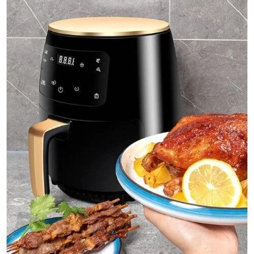 Friteuza fara Ulei cu aer cald, 2400 W, Functie de Coacere, 6l, LCD